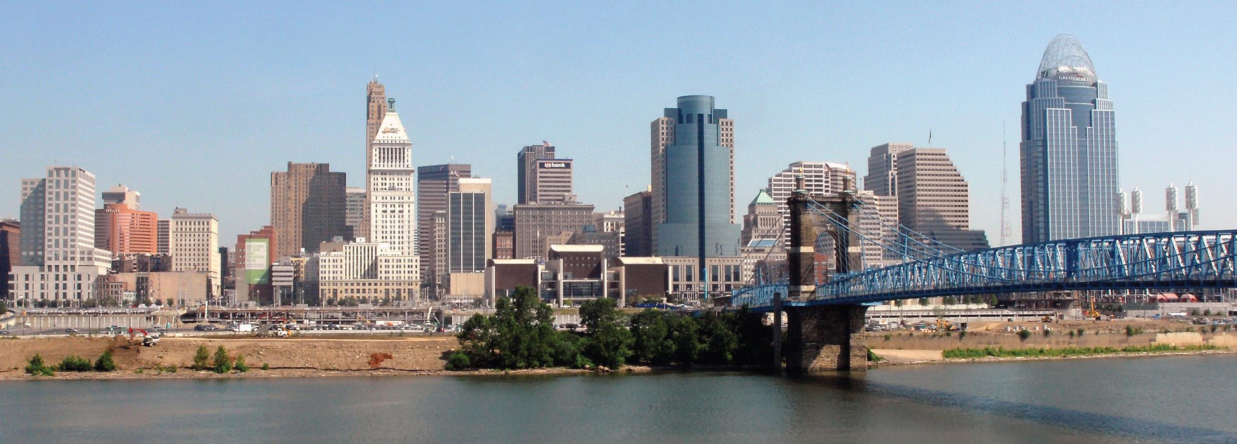 Cincinnati, OH cityscape