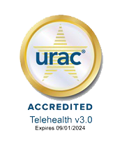 URAC telehealth accreditation logo