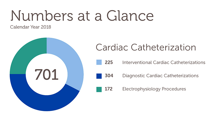 Cardiac Catheterization Number at a Glance
